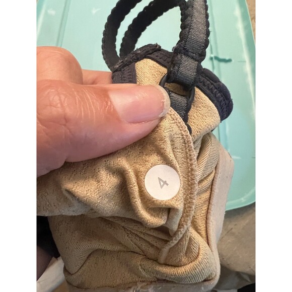 LULULEMON gray White tank tie dye grey top size 4 - Picture 6 of 6